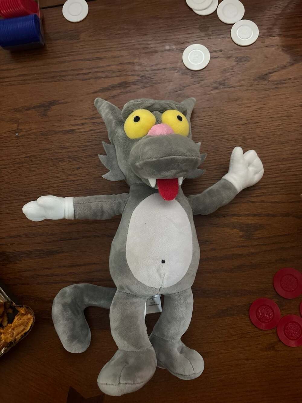 Universal Studios The Simpsons Scratchy Cat 10" Plush Toy